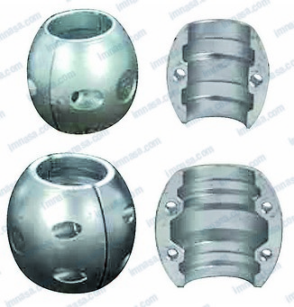 ANODO ZINC COLLARIN EJE 2'' 