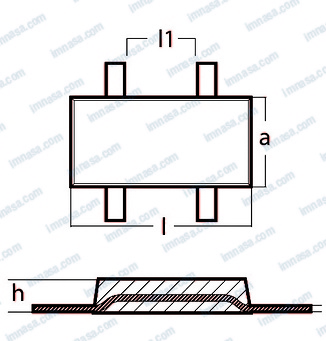 ANODO ZINC SOLDAR 298x120mm 2 INSERTOS TECNOSEAL 