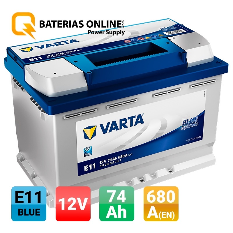 BATERÍA VARTA 74AMP 278x175x190 