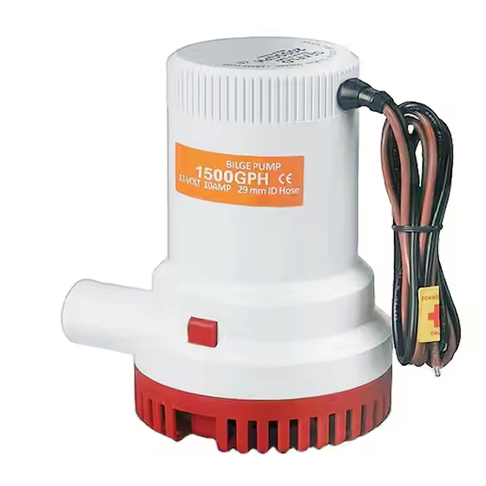 BOMBA ACHIQUE SUMERGIBLE - SEAFLO 1500GPH 24V 