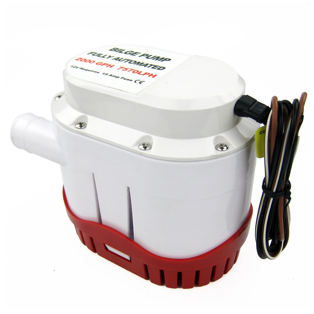 BOMBA DE ACHIQUE AUTO 1500 GPH 12V 