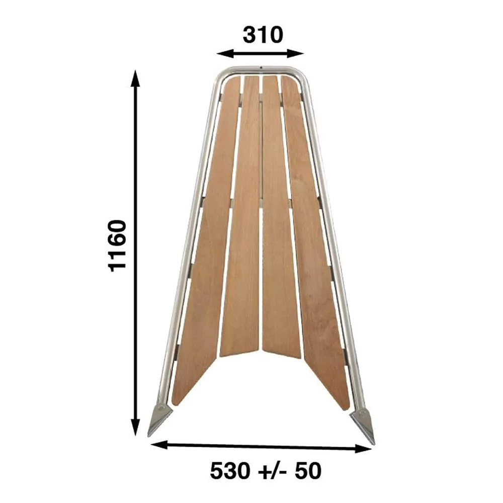 Botalón de proa para veleros 1160 x 530 mm Batsystem 