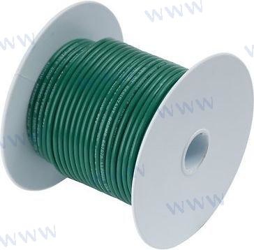 CABLE MARINO 12 AWG (3mm²) Verde - 30 m. 