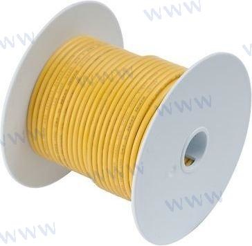 CABLE MARINO 8 AWG (8mm²) Amarillo - 30m. 