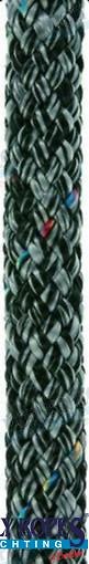 Cabo Drizas Poly-Braid-32. Gris/Negro. Poly Ropes 8/10/12mm 