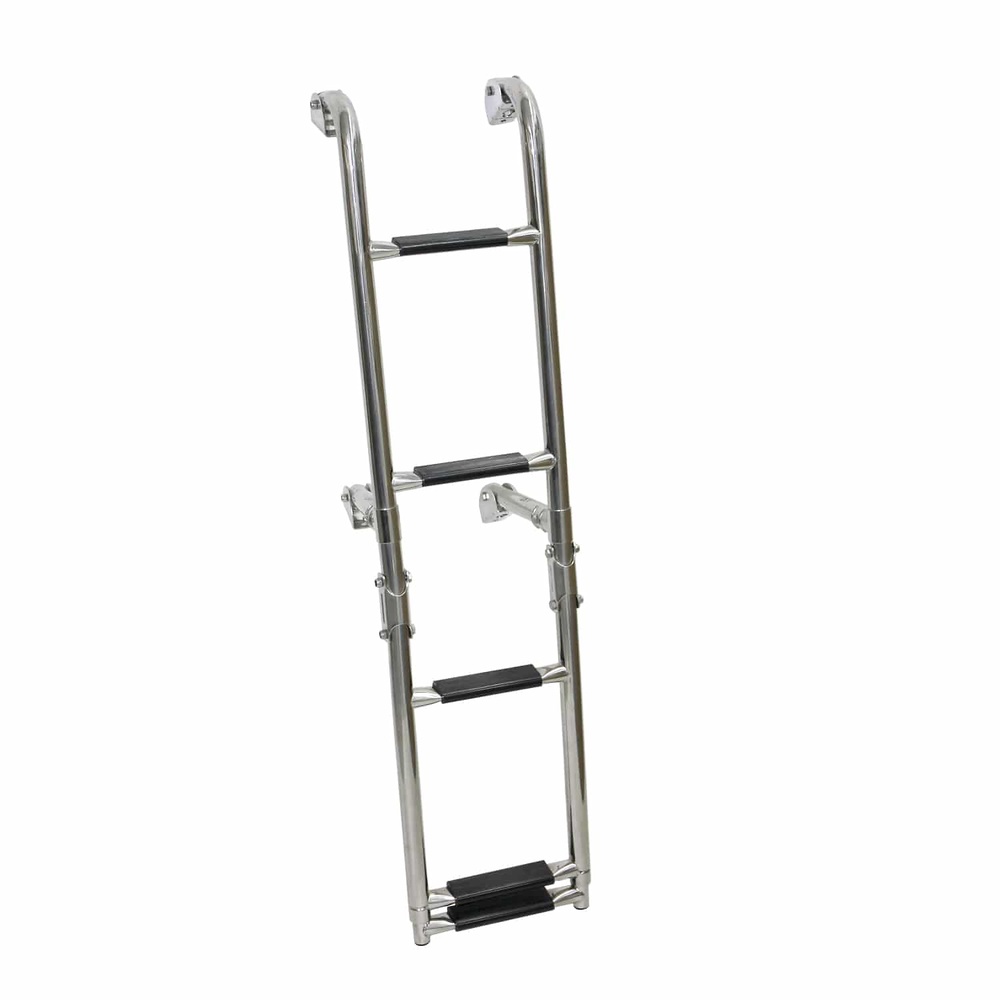 ESCALERA DE BAÑO TELESCÓPICA 1185x210 5 PELDAÑOS ACERO INOXIDABLE AISI 316 