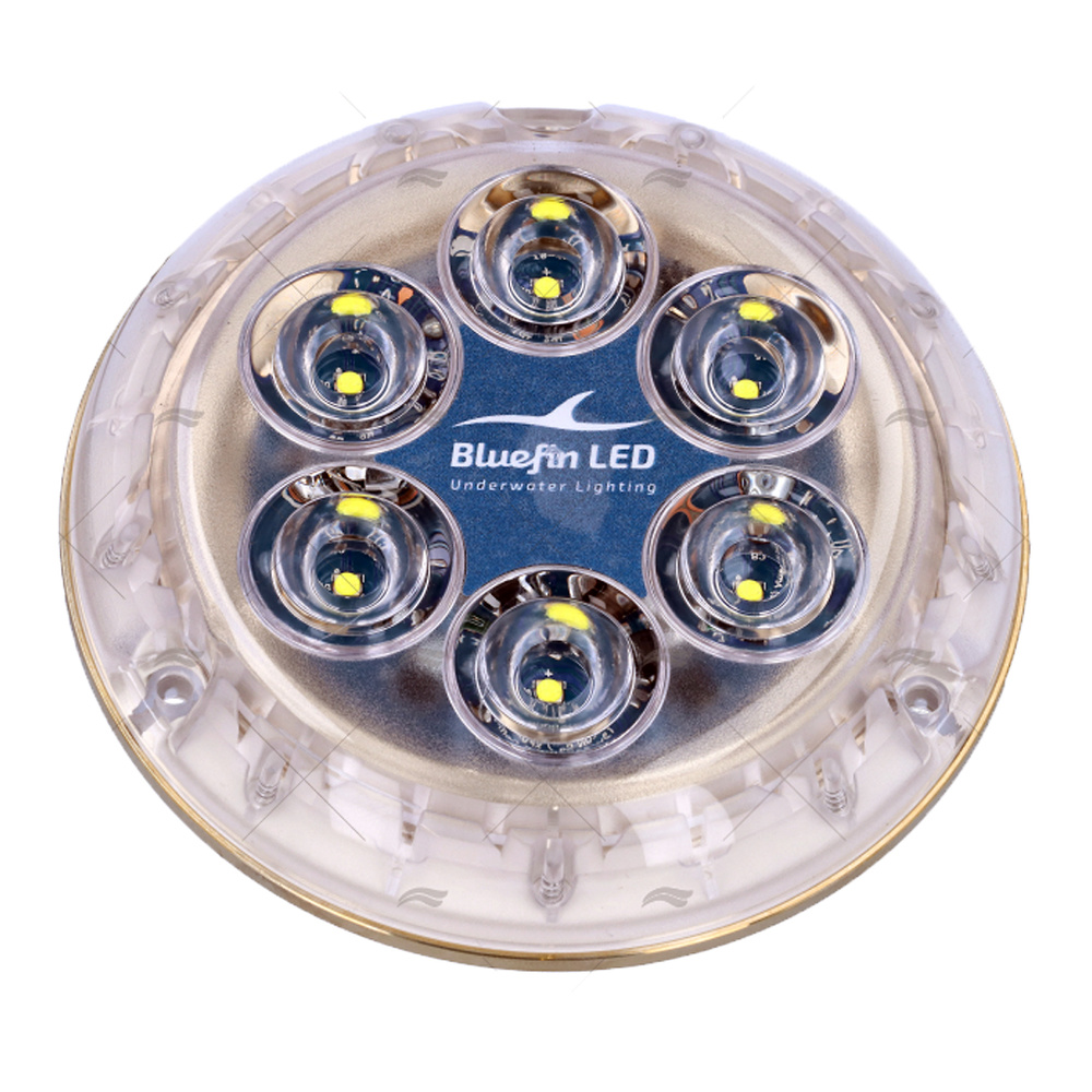 LUZ SUMERGIBLE PIRANHA P6 AZUL 12V 