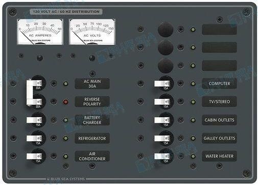 Panel 11 interruptores+230v Principal 