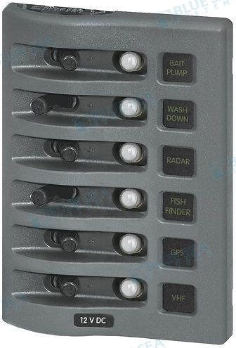 Panel intemperie 6 p gris cb 