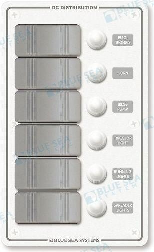 Panel wp 6 interruptor. vertical 