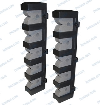 SOPORTE 5 CAÑAS TUBO 22/25 (PACK DE 2) 