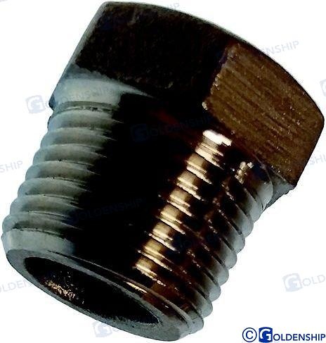 TAPON MACHO INOX 3/8 Acero inox AISI-316/male plug SS 316/Tappo Maschio Acciaio Inox 316 (Pack de 8) 