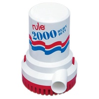 BOMBA ACHIQUE RULE 2000GPH/7600L/h, 24V