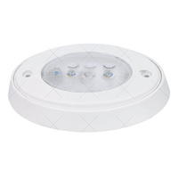 LUZ PLAFON 140x90mm 6 LED OVALADO