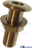 PASACASCO (machofondo) (PACK DE 2)  3/4" Laton ,True hull   3/4" manufacturado in Brass , Passascafo  3/4" In Ottone