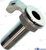 PASACASCO (machofondo) cabeza plana 11/2"Acero Inox, True hull scupper  11/2" Stainless Steel 316/, Passascafo 11/2" In Acciaio Inox AISI316