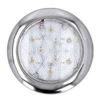 PLAFON DE SUPERFICIE LED 12V INOXIDABLE